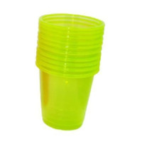 Copo Plástico 30ml Neon Verde Trik Trik