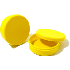Latinha Plástica 5x1 com 10 Unidades Amarelo Bebe Ultra Megaton