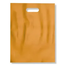 Sacola Dourado Boca de Palhaço 30x40 Tamanho G 10 unidades
