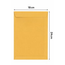Envelope Kraft Ouro 180x240 80g 18.2724-2 SKO340 5 unidades Foroni Envelope Kraft Ouro 180x240 80g 18.2724-2 SKO340 5 unidades Foroni