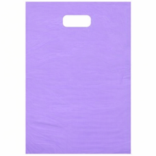 Sacola Lilas Boca de Palhaço 25x35 Tamanho M 10 unidades