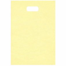 Sacola Amarelo Claro Boca de Palhaço 30x40 Tamanho G 10 unidades