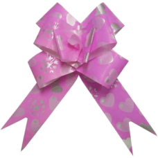 Laço Fácil 18mm Fantasia com 10 Unidades Rosa VMP Laço Fácil 18mm Fantasia com 10 Unidades Rosa VMP