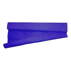 Papel Crepom Comum 48cmx2m Azul Escuro VMP
