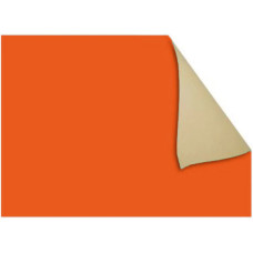 Papel Cartão Simples 48cmx66cm 20 unidades Laranja VMP