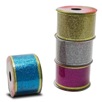 Fita Glitter Shine 3,8x2,7cm Sortidas Wincy Festas