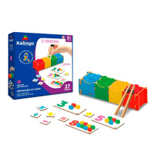Brinquedo Pedagógico Separando as Cores Xalingo