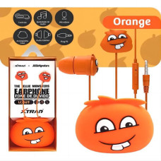 Fone de Ouvido Earphone LC-869 Laranja Orange Xtrad