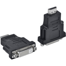 Adaptador DVI 24+1 Fêmea X HDMI Macho Shinka