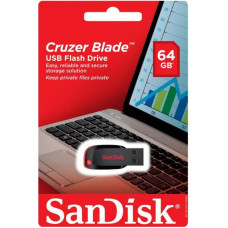 Pen Drive 64GB Cruzer Blade SDCZ50-064G-B35 Sandisk Original