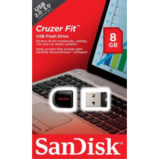 Pen Drive 8GB Sandisk Cruzer Fit