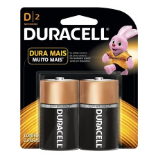 Pilha D Alcalina com 2 MN1300B2 Duracell