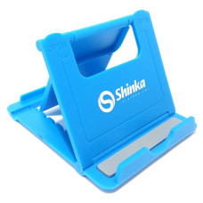 Suporte Dobrável de Mesa Azul para Celular e Tablet DZ 902 Shinka