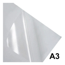 Papel Vinil Adesivo Transparente Laser A3 100 Folhas