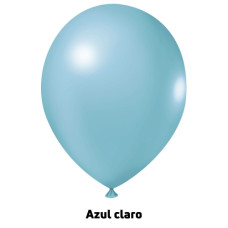 Balão Big Nº11 Liso Azul Claro com 1un Joy