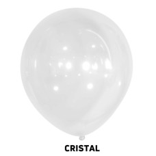 Balão Nº7 Liso Premium Cristal  com 50un Joy 