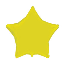 Balão Metalizado Estrela Amarelo 18' 45cm 8649 Make+
