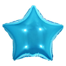 Balão Metalizado Estrela Azul 18' 45cm 8552 Make+