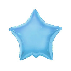 Balão Metalizado Estrela Azul Turquesa 18' 45cm 8646 Make+