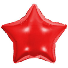 Balão Metalizado Estrela Vermelho 18' 45cm 8550 Make+