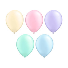 Balão Nº9 Candy Colors Sortido com 25un Joy