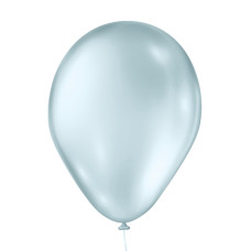 Balão Nº7 Perolado Azul Claro 30 com 50un São Roque