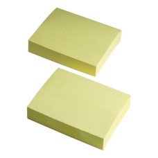 Bloco Post it 38x50mm com 4 Unidades Amarelo 100fls Maxprint