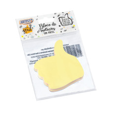 Bloco Post it 70x70mm Colorido Positivo 100fls BRW