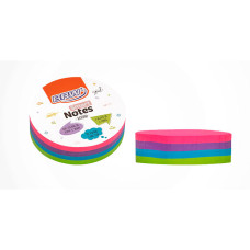 Bloco Post it 70x70mm Round Colorido BA7001 200fls BRW