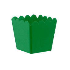 Cachepot Plástico Verde Bandeira