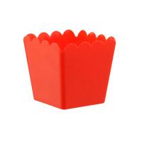 Cachepot Plástico Vermelho
