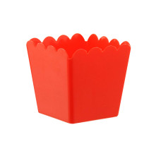 Cachepot Plástico Vermelho