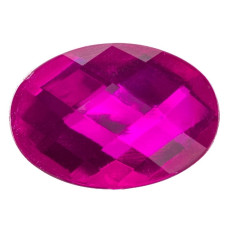 Chaton oval rosa pink 18x25mm 20 gramas