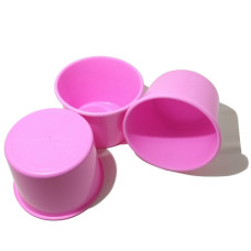 Kit 10 Baldes de Pipoca 1.5 Litro Rosa Pink Ultra Megaton