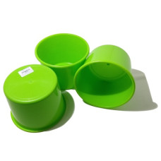 Kit 10 Baldes de Pipoca 1.5 Litro Verde Claro Ultra Megaton