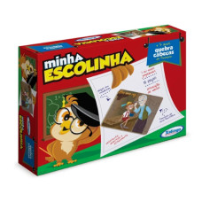 Jogo Quebra Cabeça Minha Escolinha Pinóquio 5153.2 Xalingo