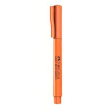 Caneta Marca Texto Laranja Faber Castell