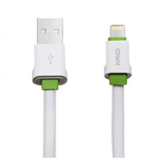 Cabo Usb Para Lighting Branco 1M Kd-307A Kaidi