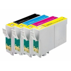 Kit 4 Cartuchos Epson 1031 1032 1033 1034 Compatível T103 T40w Tx600fw Tx550w T1100 