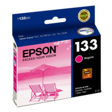 Cartucho de Tinta Epson T133320 T133 T1333 Magenta T25 TX125 TX420W TX123 TX320F Original 5ml