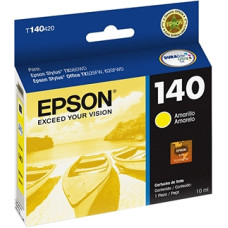 Cartucho de Tinta Epson T140420 T140 T1404 Amarelo TX620FWD TX560WD T42WD Original 10 ml