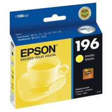 Cartucho de Tinta Epson T196420 T196 Amarelo XP101 XP201 XP214 XP401 XP411 WF-2532 Original 4ml