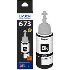 Tinta Epson T673 T673120 Preto L800 L810 L1800 L805 L850 Original 70ml