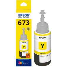 Tinta Epson T673 T673420 Amarelo L800 L810 L805 L1800 L850 Original 70ml