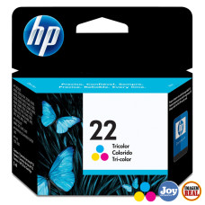 Cartucho HP 22 Colorido Original (C9352AB) para HP Officejet J3680 J5508 Deskjet F2224