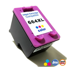 Cartucho HP 664XL Colorido Compatível 12ML