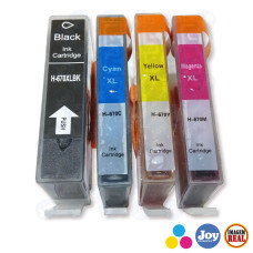 Kit 4 Cartuchos Hp 670xl Ink Advantage 3525 4615 4625 5525