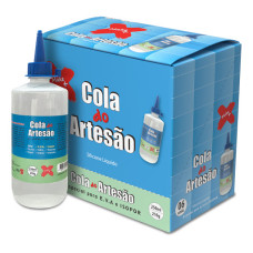 Cola do Artesão Silicone Líquida 210g 250 ml Make+