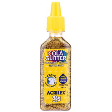 Cola Gliter 23G Ouro 201 Acrilex