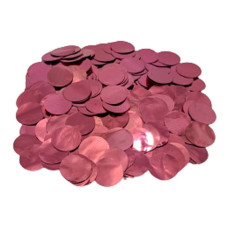 Confete Redondo 1cm Metalizado Rosa Para Balão 10g 4880 Make+